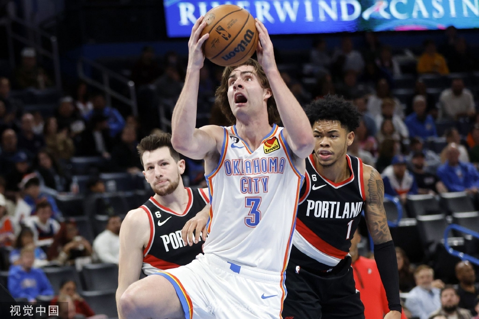 [NBA]开拓者98-101雷霆 亚历山大27分