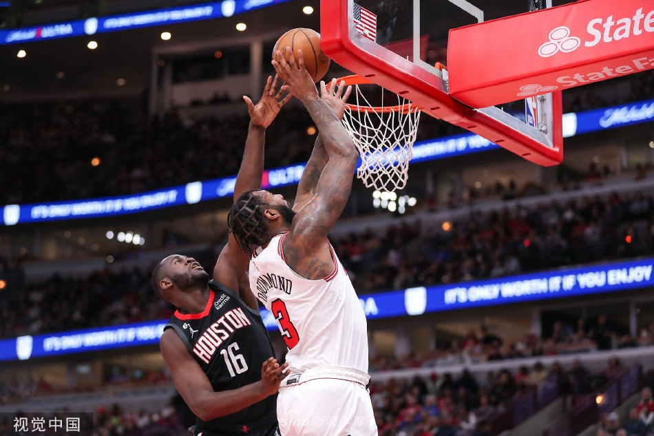 [NBA]火箭133-118公牛 小波特36+7+9