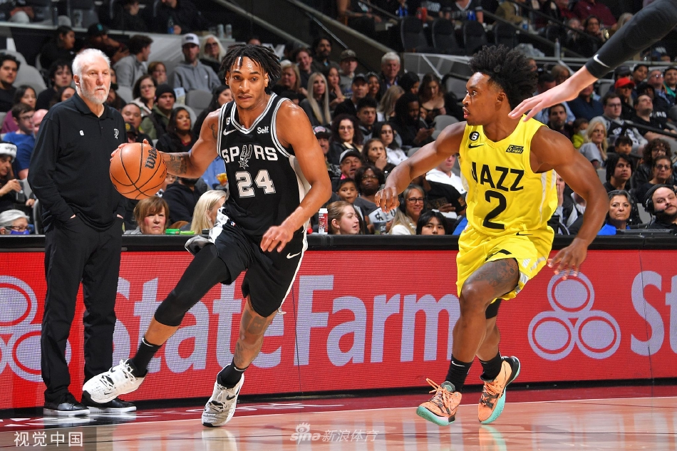 [NBA]马刺126-122力克爵士 瓦塞尔24分