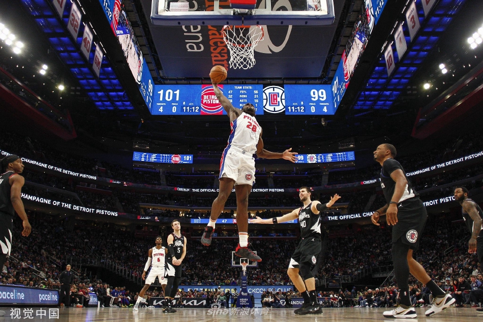 [NBA]快船加时142-131胜活塞 乔治32分11助攻