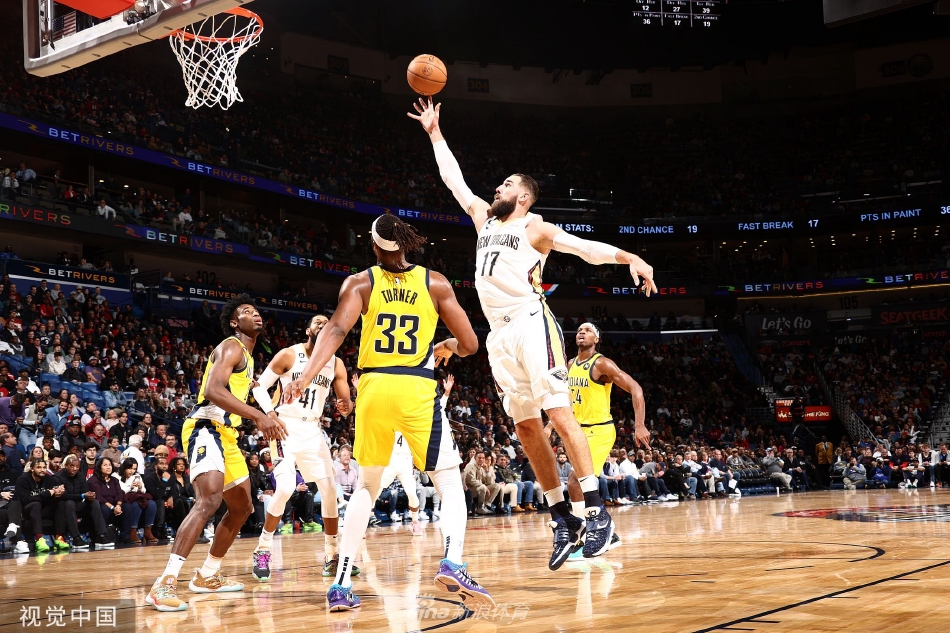 [NBA]鹈鹕113-93步行者 马绍尔22分瓦兰20+12