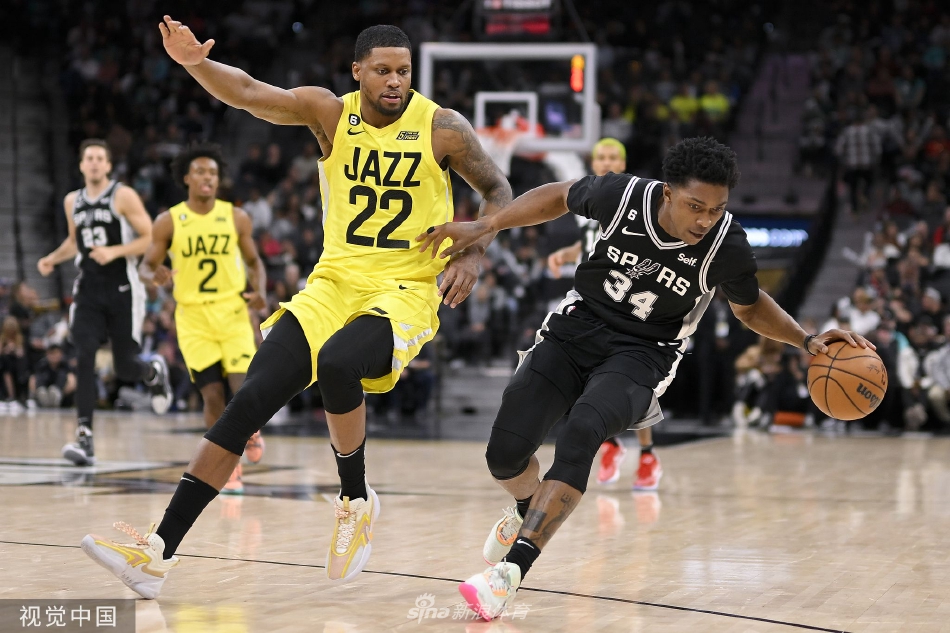 [NBA]马刺126-122力克爵士 瓦塞尔24分