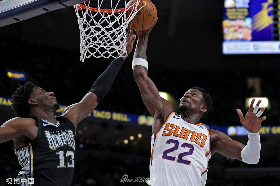 [NBA]太阳125-108轻取灰熊