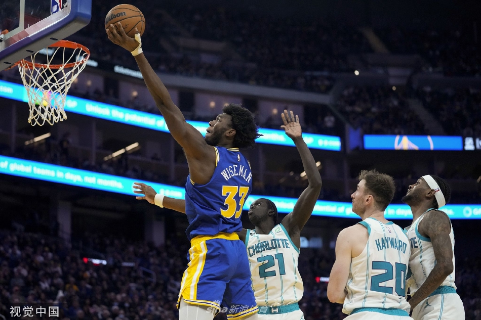 [NBA]勇士110-105险胜黄蜂 克莱29+5