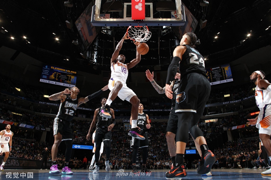 [NBA]太阳125-108轻取灰熊