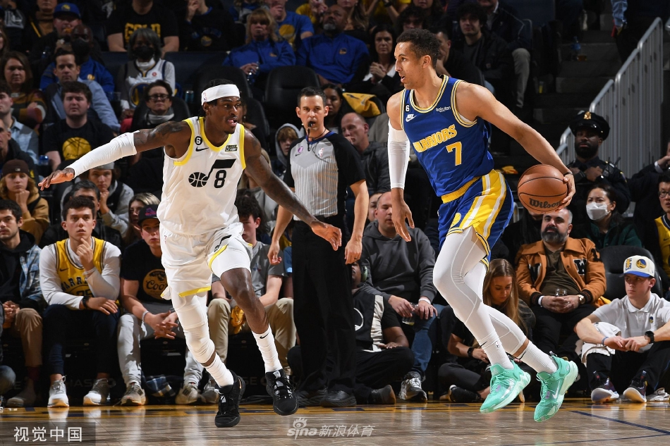 [NBA]勇士112-107逆转爵士 普尔26分