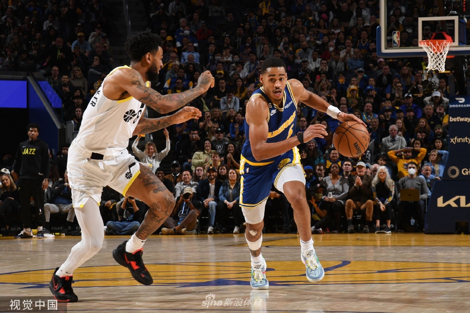 [NBA]勇士112-107逆转爵士 普尔26分