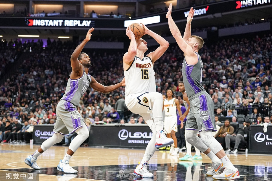 [NBA]国王127-126掘金 蒙克罚球绝杀