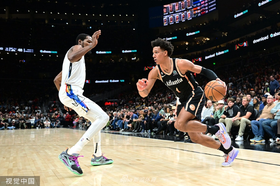 [NBA]篮网108-107险胜老鹰 杜兰特欧文合砍54分