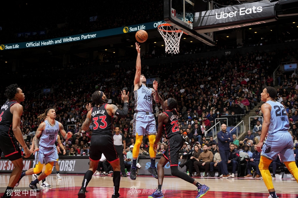 [NBA]灰熊119-106大胜猛龙 莫兰特19+17