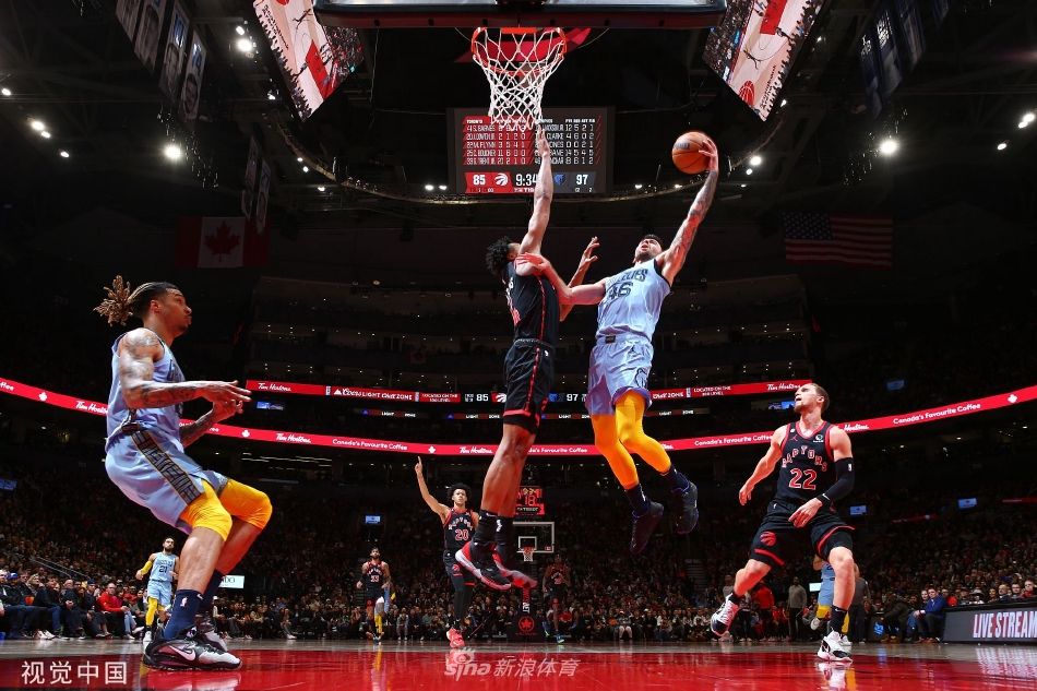 [NBA]灰熊119-106大胜猛龙 莫兰特19+17