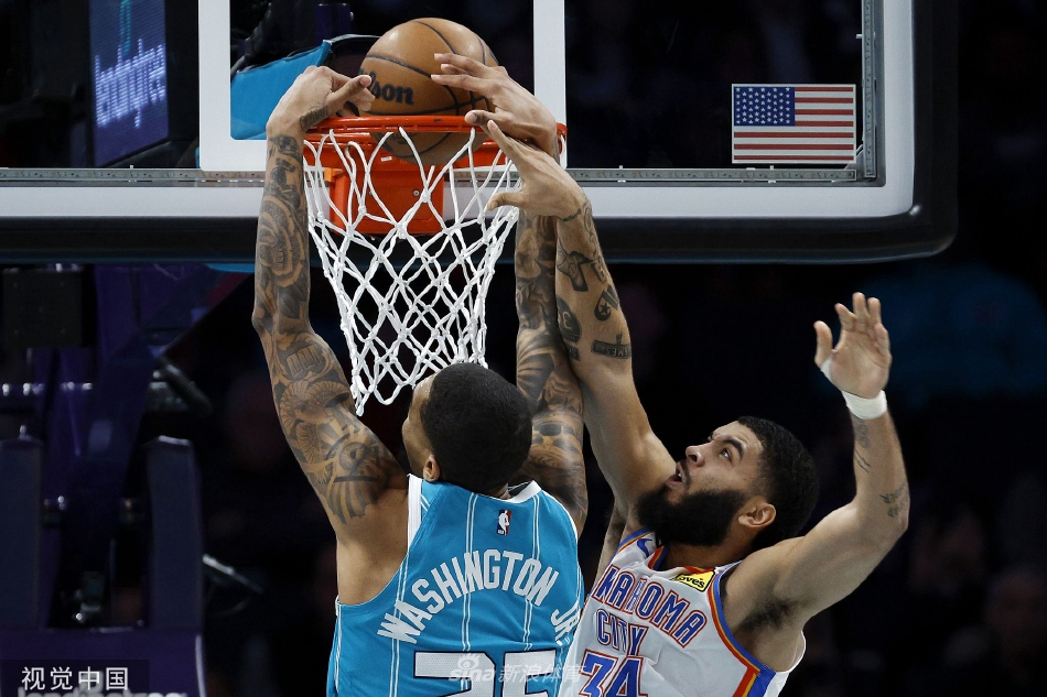 [NBA]黄蜂主场121-113险胜雷霆 鲍尔27+10+9