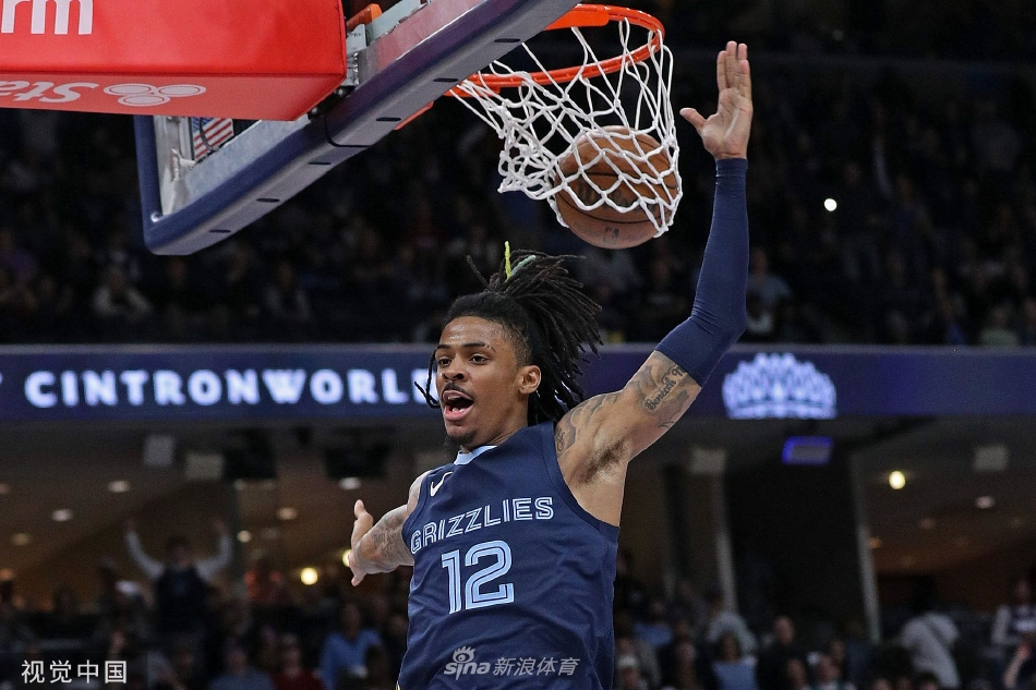 [NBA]灰熊118-108力克国王 莫兰特35+8