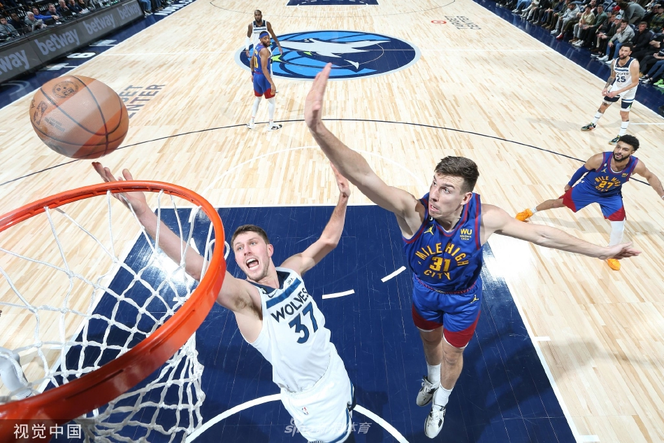 [NBA]森林狼124-111克掘金 爱德华兹29+10