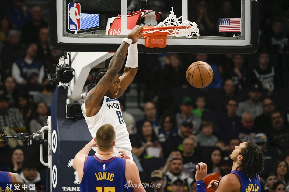 [NBA]森林狼124-111克掘金 爱德华兹29+10