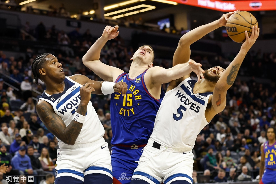 [NBA]森林狼124-111克掘金 爱德华兹29+10