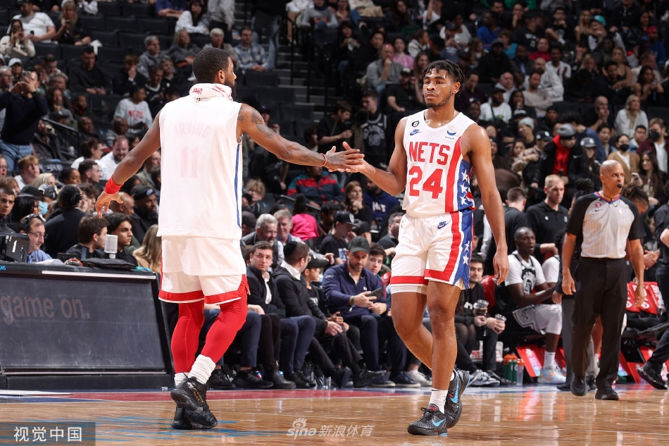 [NBA]篮网139-103大胜马刺 欧文27+8