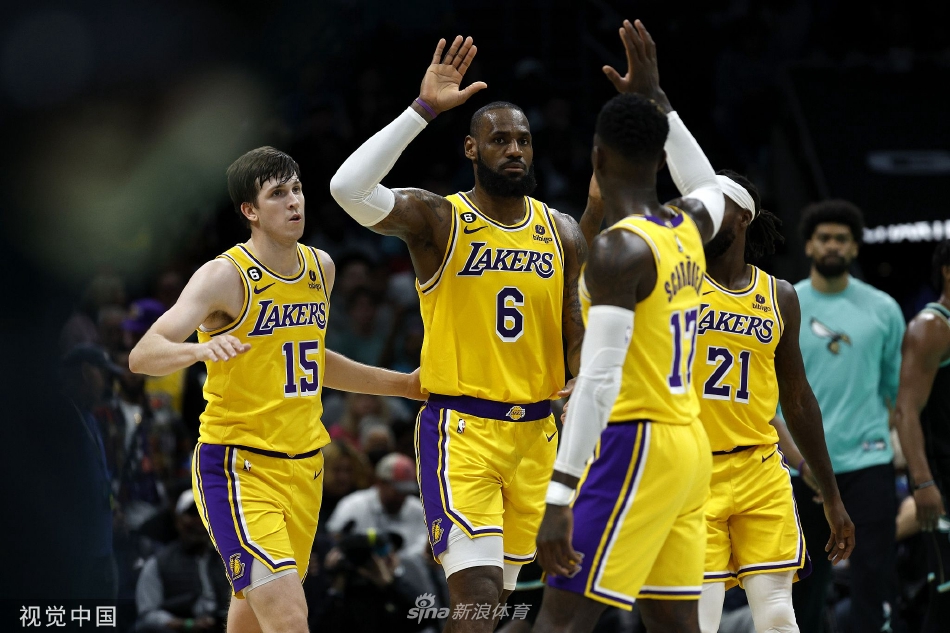 [NBA]湖人121-115击败黄蜂 詹姆斯43+11+6