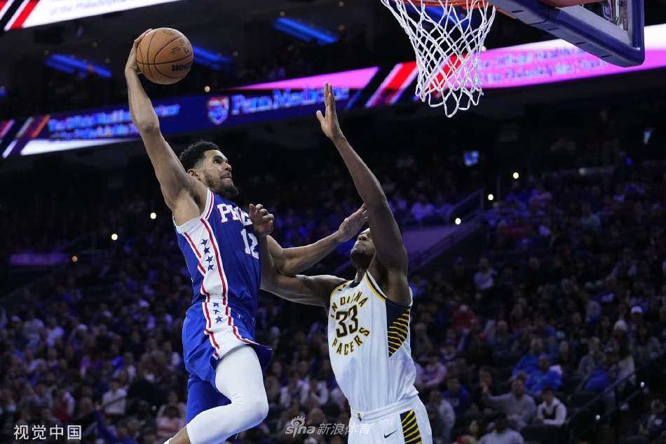 [NBA]76人加时129-126险胜步行者 哈登26分