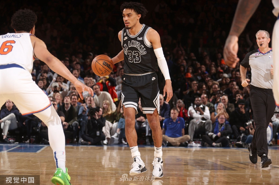 [NBA]尼克斯117-114马刺 布伦森38分