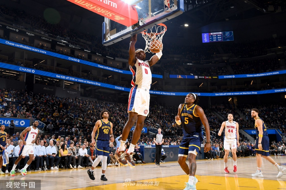 [NBA]勇士119-122活塞 汤普森空砍33分