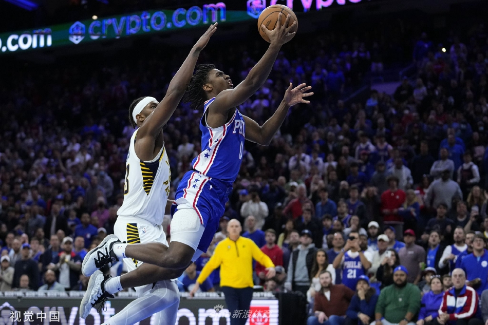 [NBA]76人加时129-126险胜步行者 哈登26分