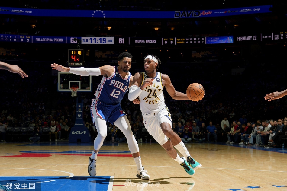 [NBA]76人加时129-126险胜步行者 哈登26分