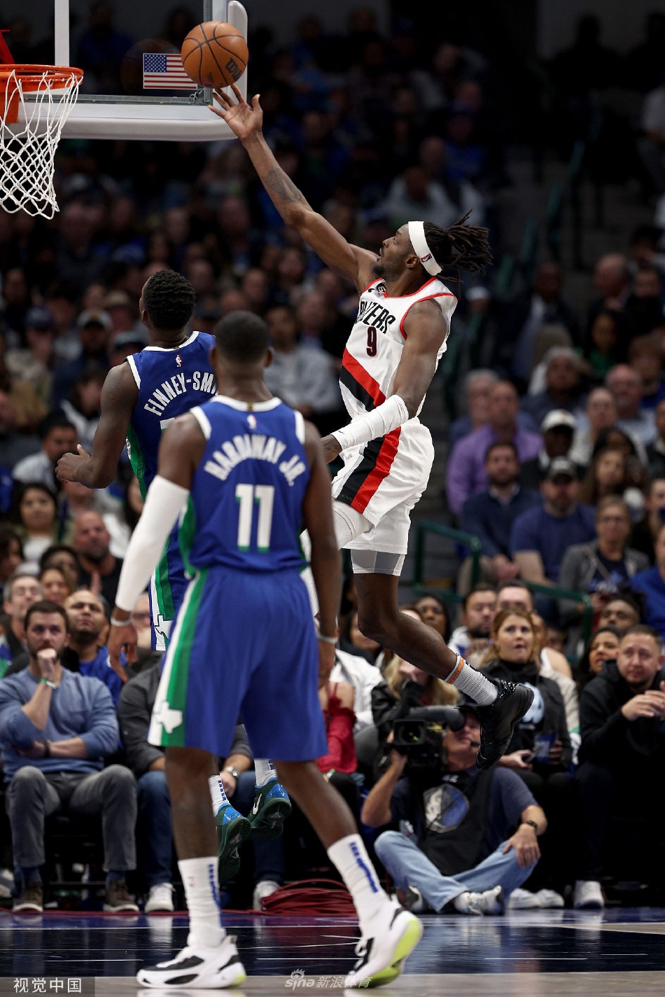 [NBA]独行侠117-112击败开拓者 东契奇42+13+10