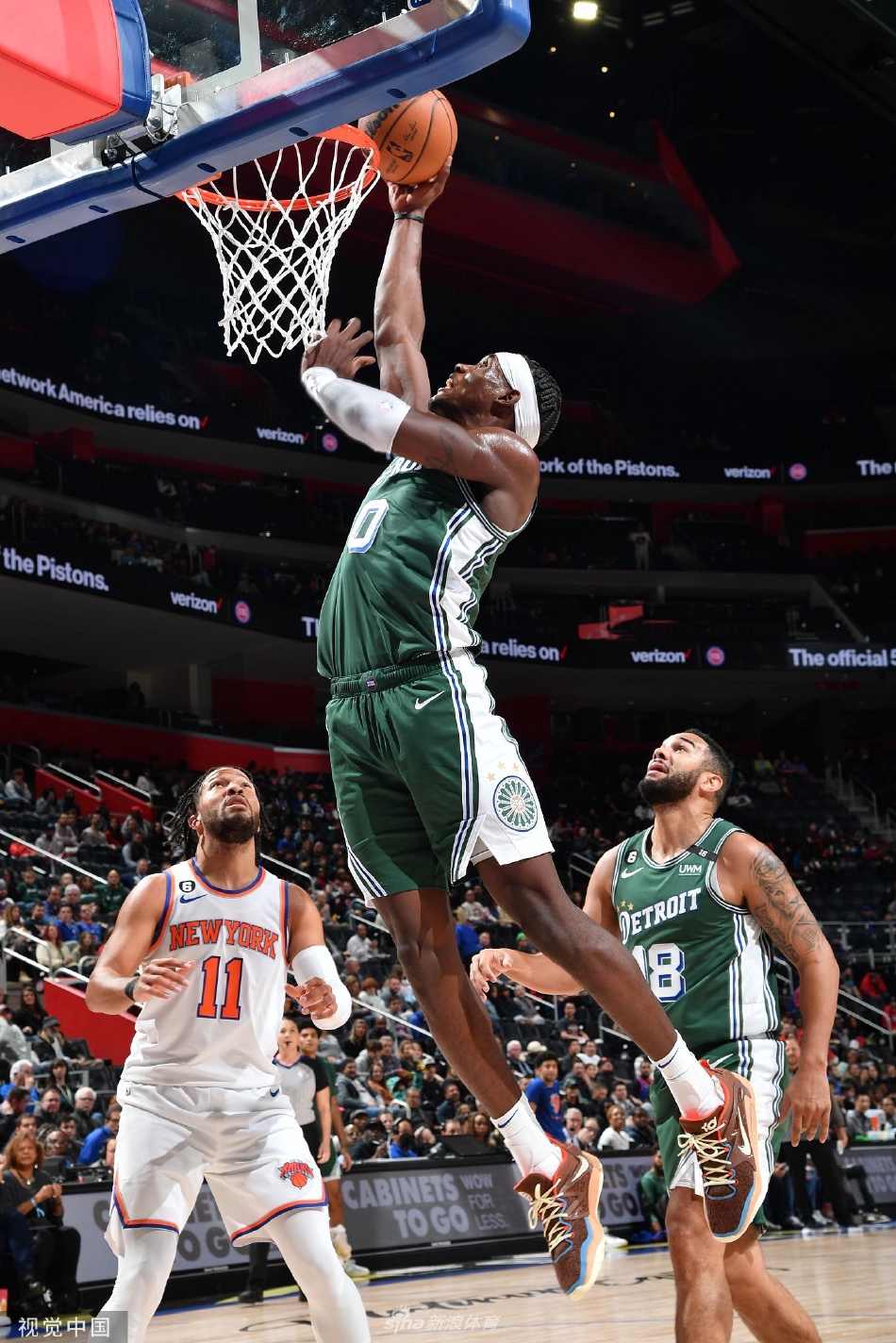 [NBA]尼克斯140-110送活塞 兰德尔36+7+5巴雷特16分