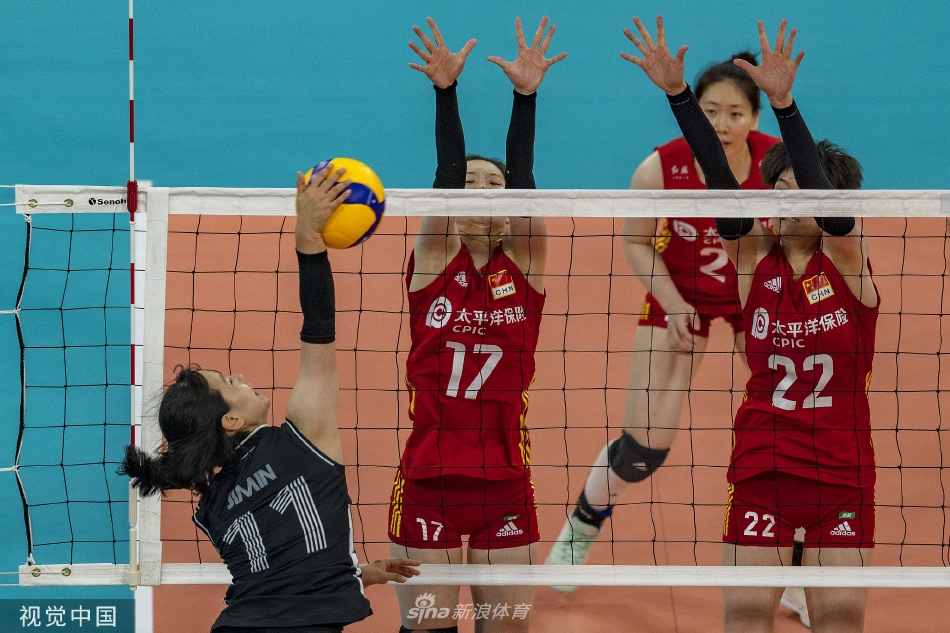 [女排亚洲杯]中国女排3-0轻取韩国