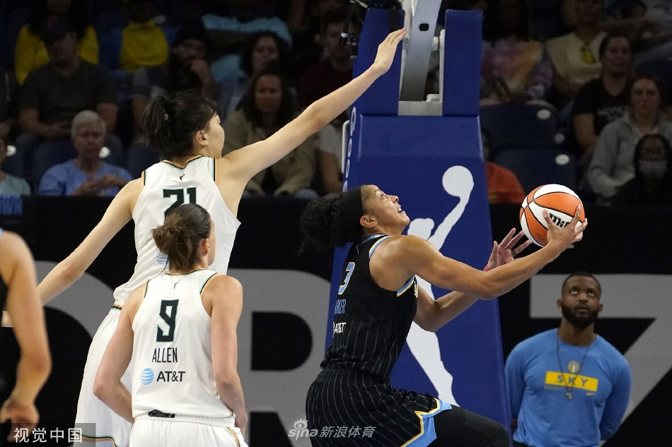 [WNBA季后赛]纽约自由人62-100芝加哥天空