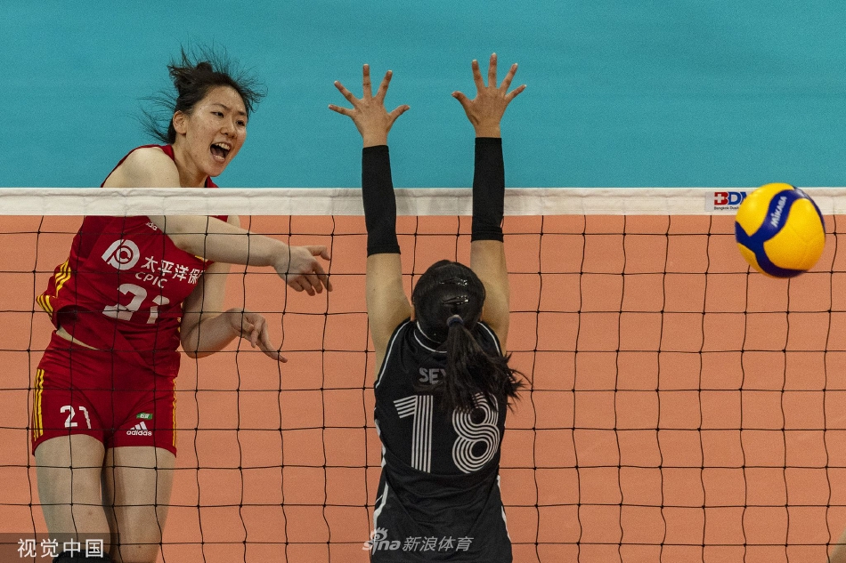 [女排亚洲杯]中国女排3-0轻取韩国