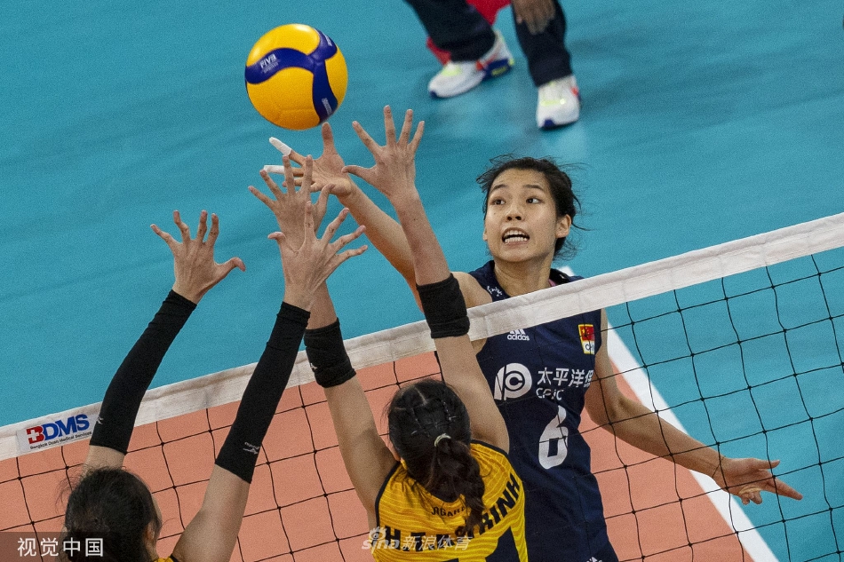[女排亚洲杯]中国女排3-2越南女排