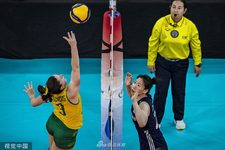 [女排亚洲杯]中国女排3-0澳大利亚女排