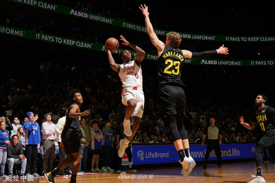 [NBA]犹他爵士98-105费城76人