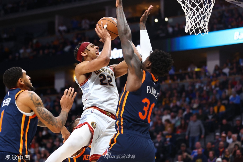 [NBA]尼克斯106-103险胜掘金 兰德尔34+11