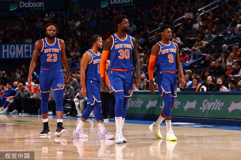 [NBA]尼克斯129-119客胜雷霆 布伦森34+9