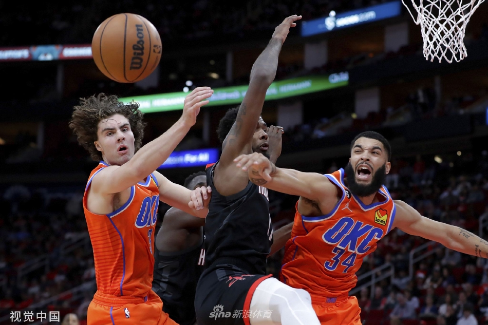 [NBA]火箭118-105轻取雷霆 格林28+9申京21+19+7