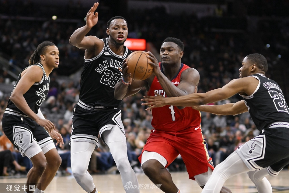 [NBA]鹈鹕117-99马刺