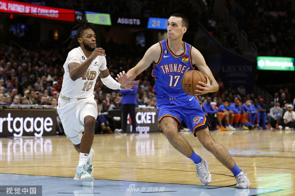 [NBA]骑士110-102击败雷霆 勒韦尔22分