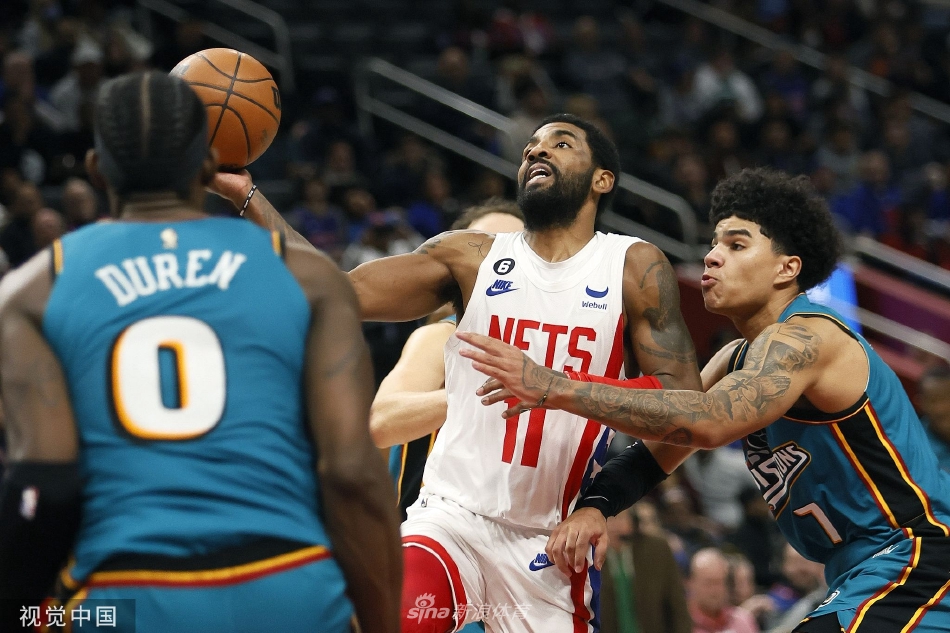 [NBA]篮网124-121活塞