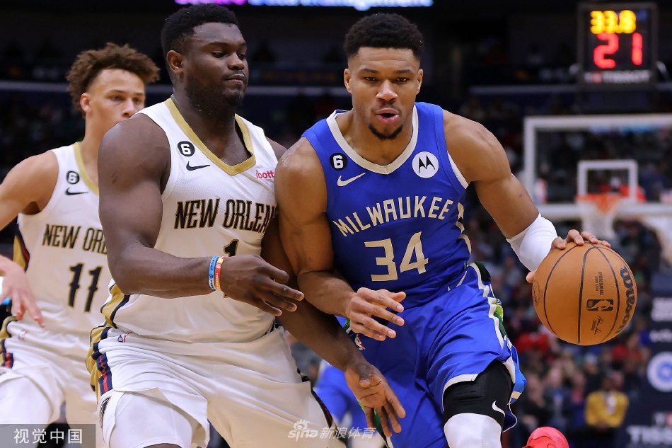 [NBA]雄鹿128-119鹈鹕 字母哥42+10