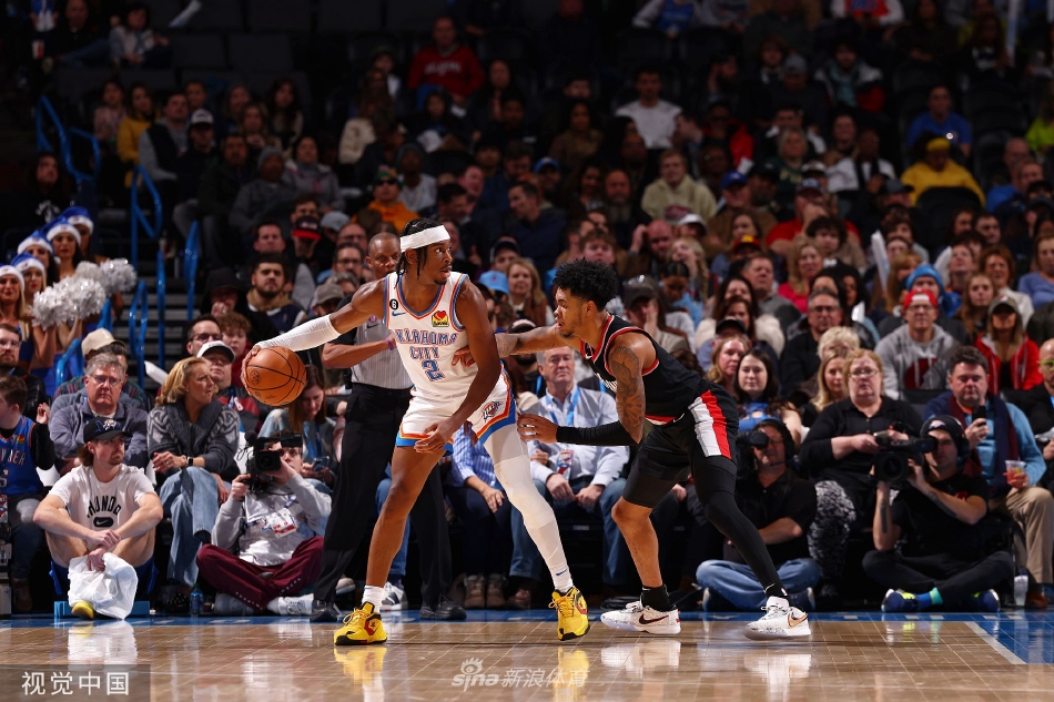 [NBA]开拓者98-101雷霆 亚历山大27分