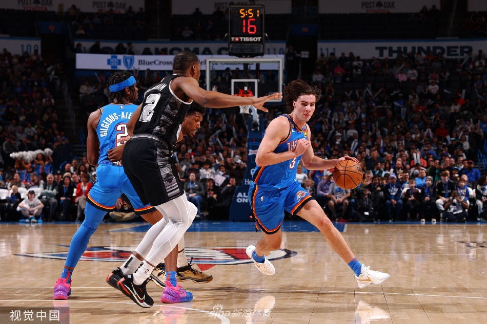 [NBA]雷霆130-114马刺 亚历山大28+6+8