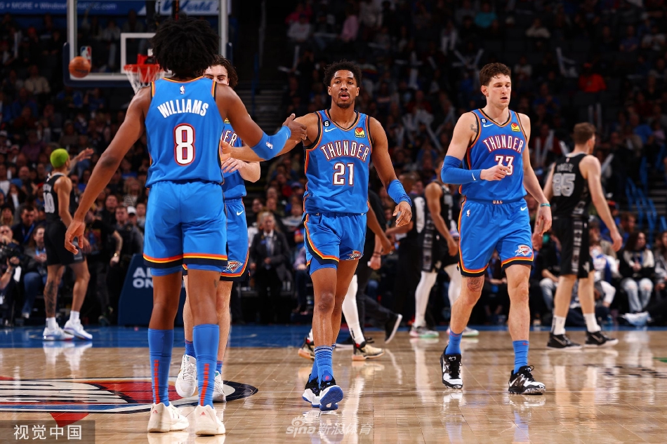 [NBA]雷霆130-114马刺 亚历山大28+6+8