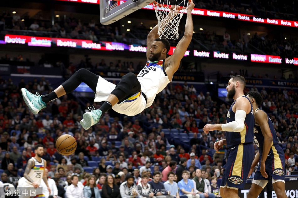 [NBA]鹈鹕119-118险胜森林狼 锡安轰43分