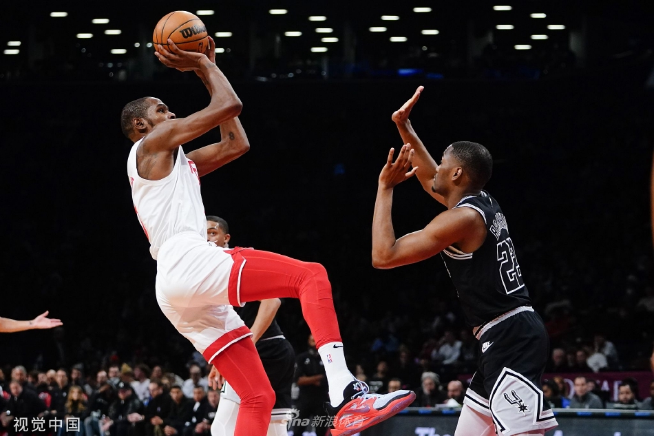 [NBA]篮网139-103大胜马刺 欧文27+8