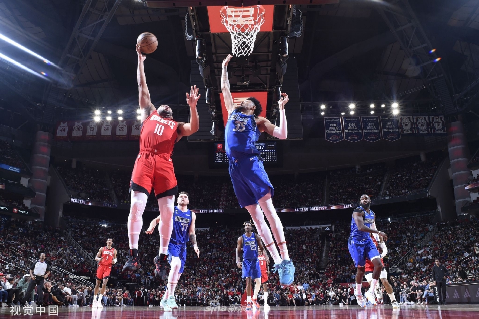 [NBA]独行侠111-106击落火箭 东契奇39分