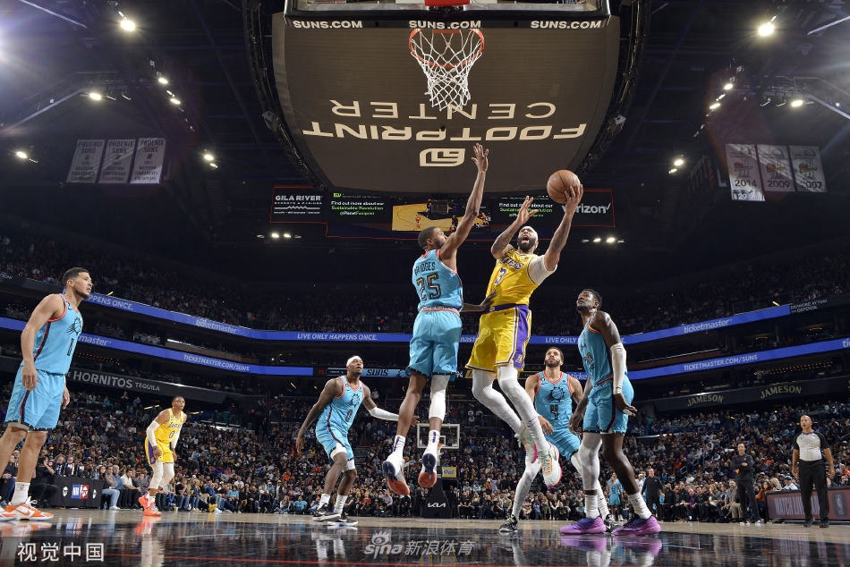 [NBA]太阳115-105湖人 布克25分浓眉37+21