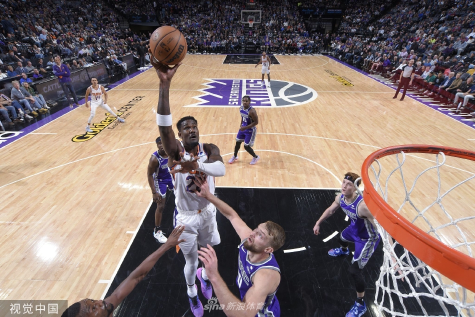[NBA]太阳122-117险胜国王 布克44+8+4+6蒙克30+8